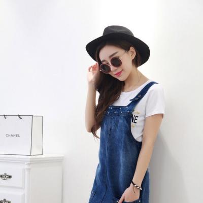 ĐẦM JEAN YẾM FORM A ĐÍNH CƯỜM ĐÁ (không kèm áo) - NY817